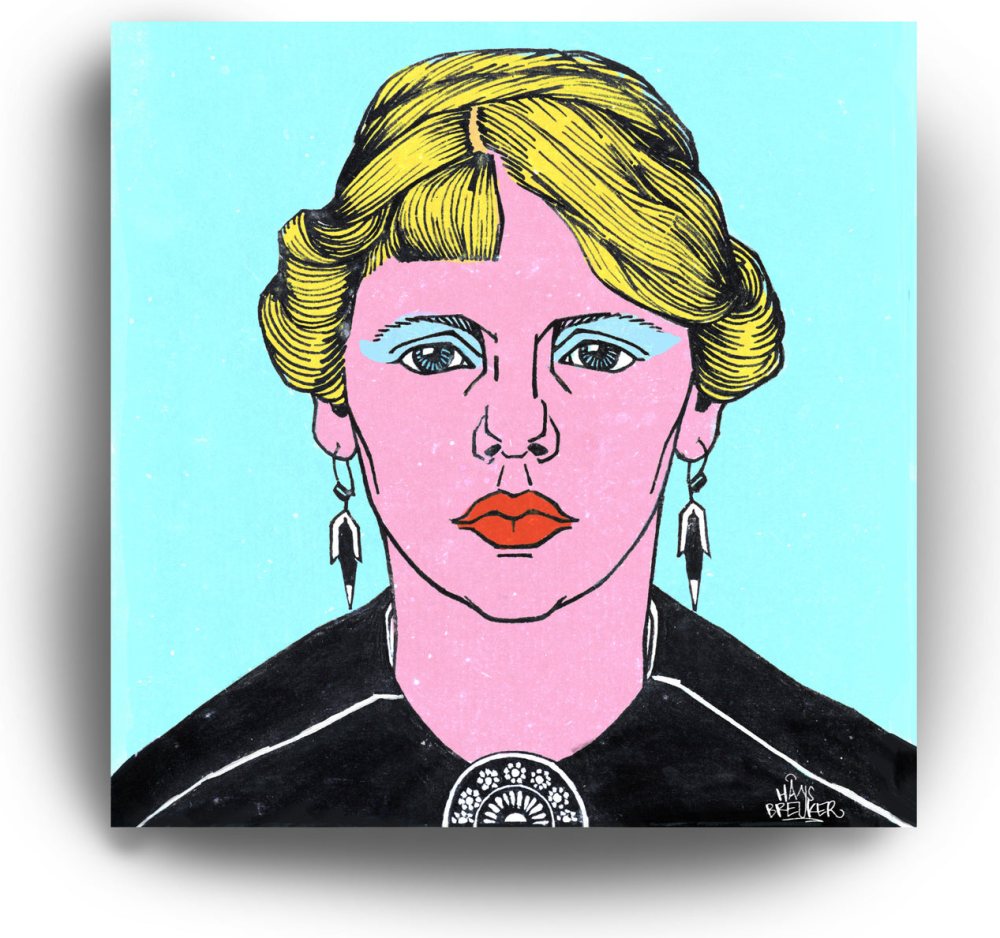 Dutch Marilyn Monroe (Julie de Lijen) Pop Art