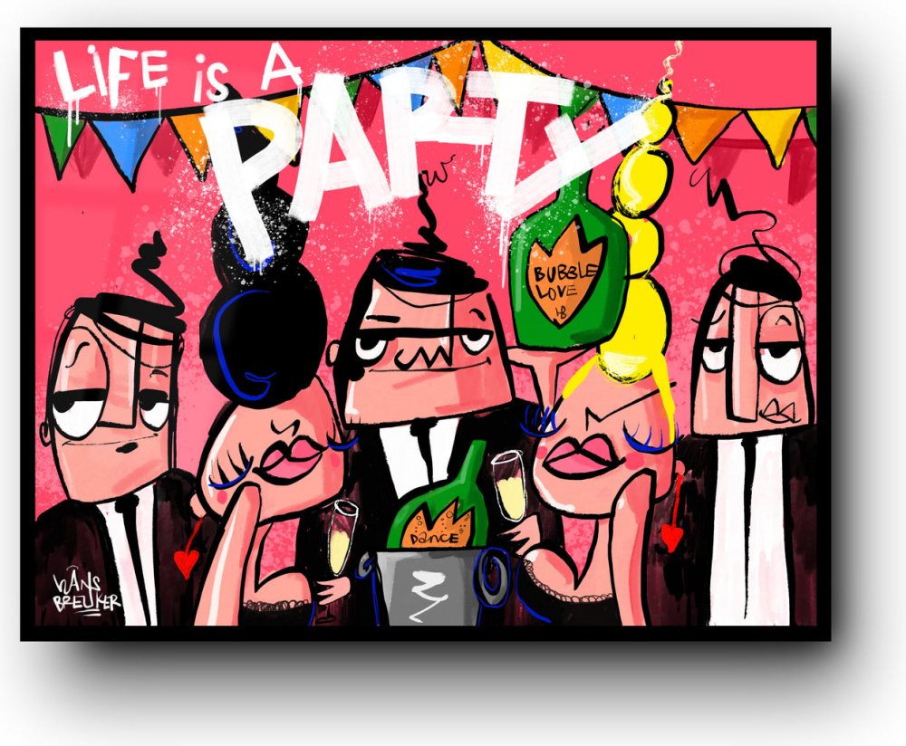 Life is a party decorate it yourself