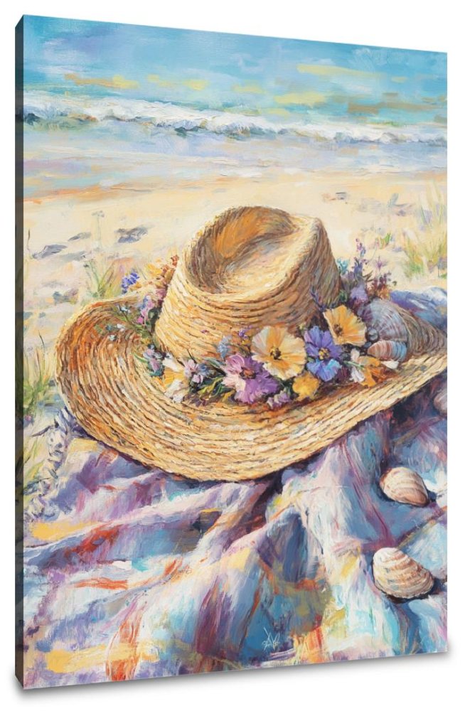 Summer Straw Hat Canvas