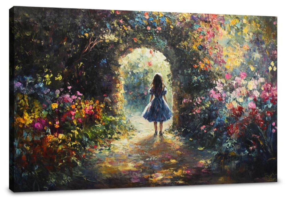 Wonderland’s Threshold Canvas