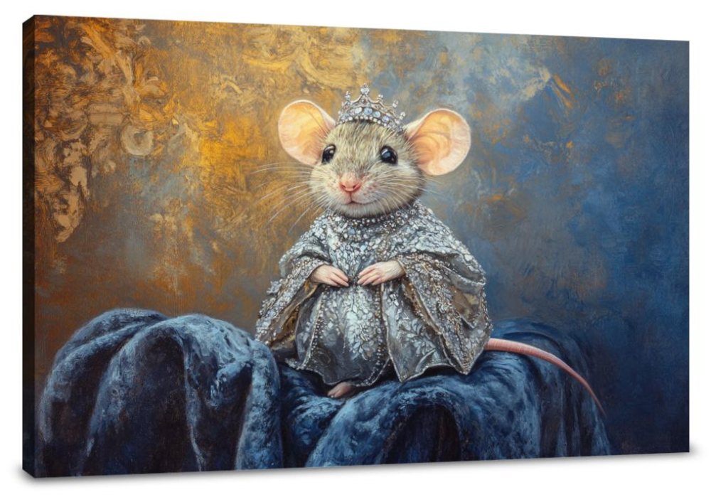 Regal Mouse Canvas