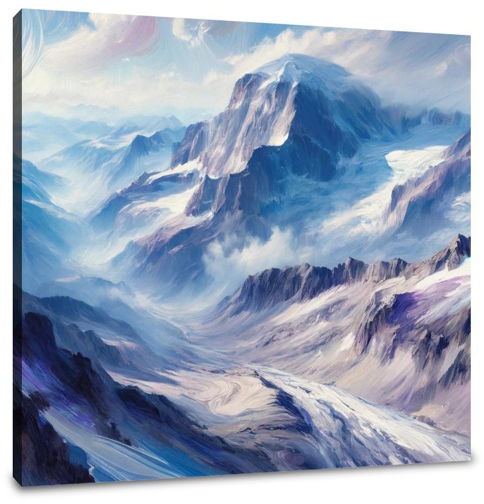 Dalsnibba Cold Expression Canvas