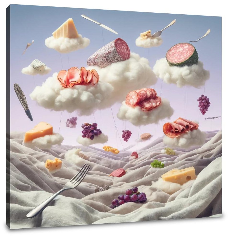 Ethereal Feast Canvas