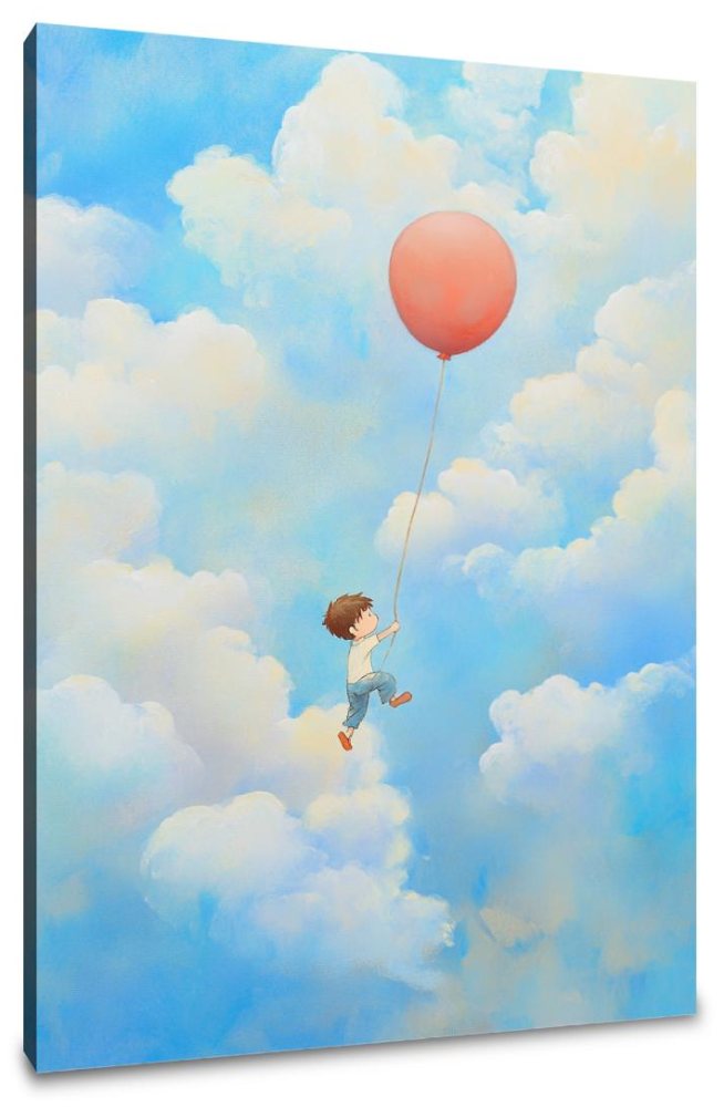 Balloon Boy Canvas