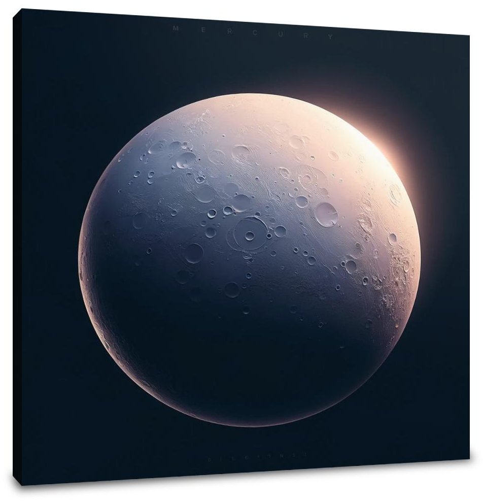Mercury's Morning Canvas