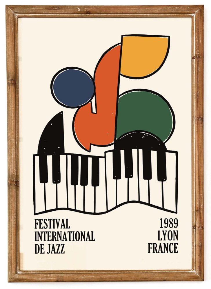 Lyon International Jazz Festival Print