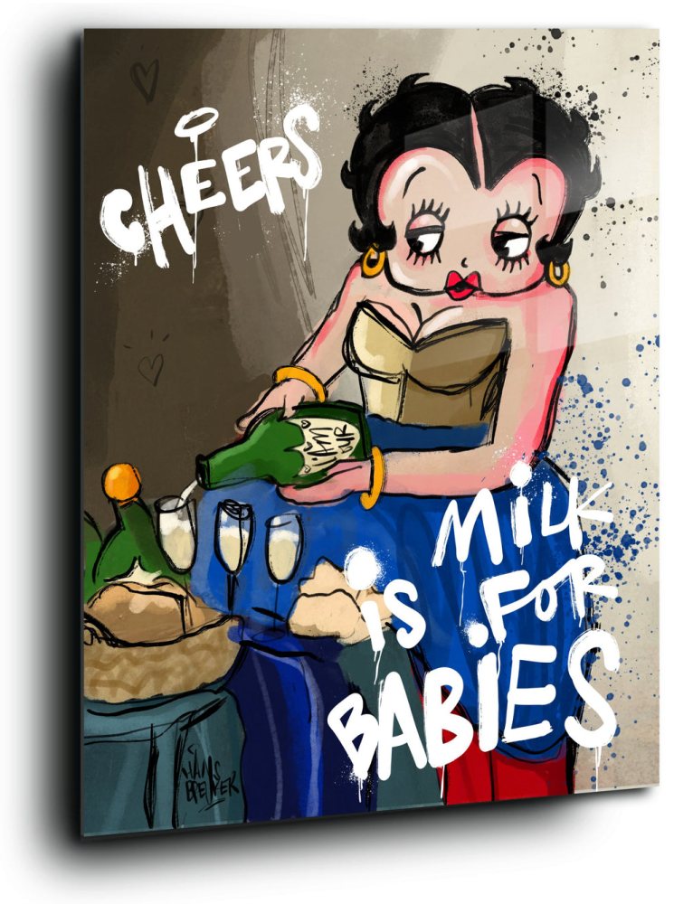 Milk is for babies, comic art