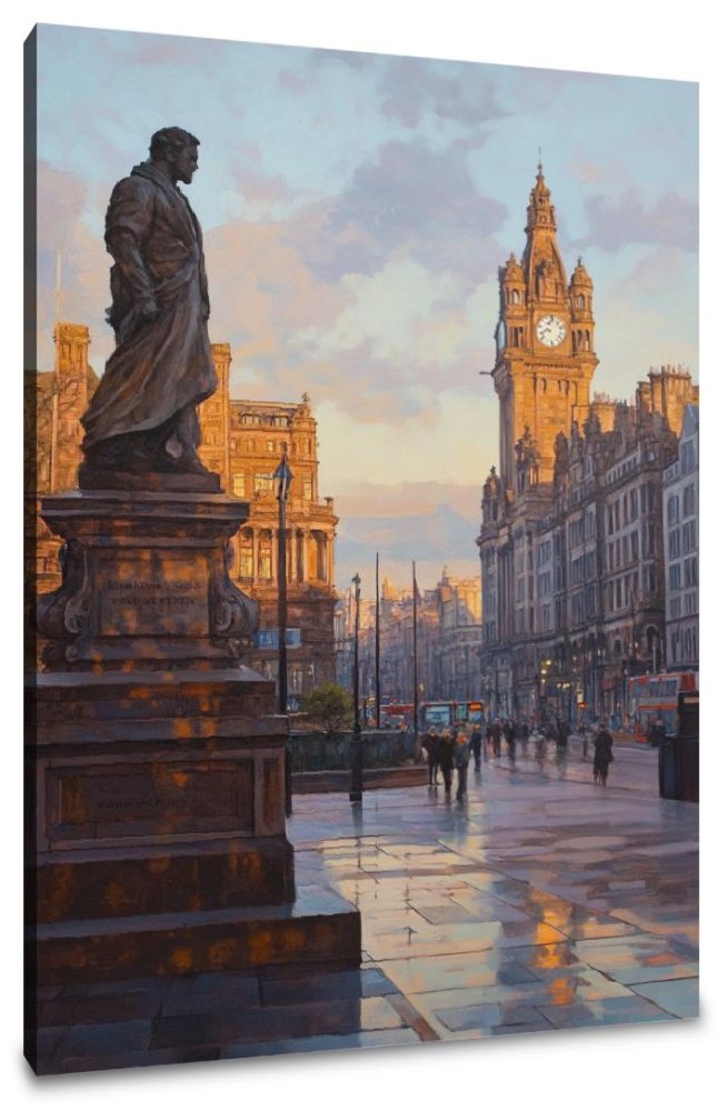 Golden Twilight Canvas