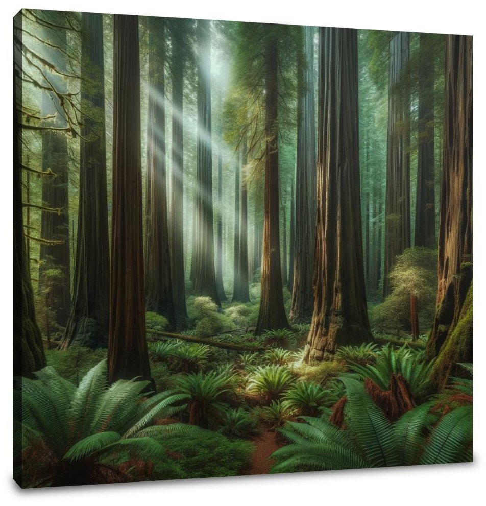 Redwood Majesty Canvas