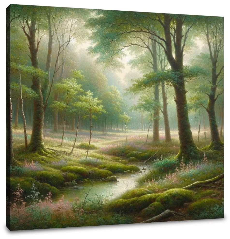 Woodland Glade Serenity Canvas