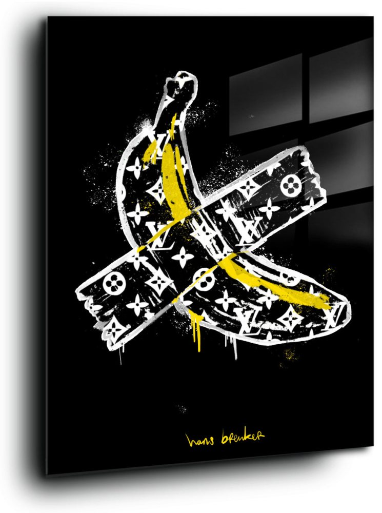 Black Fashion banana art