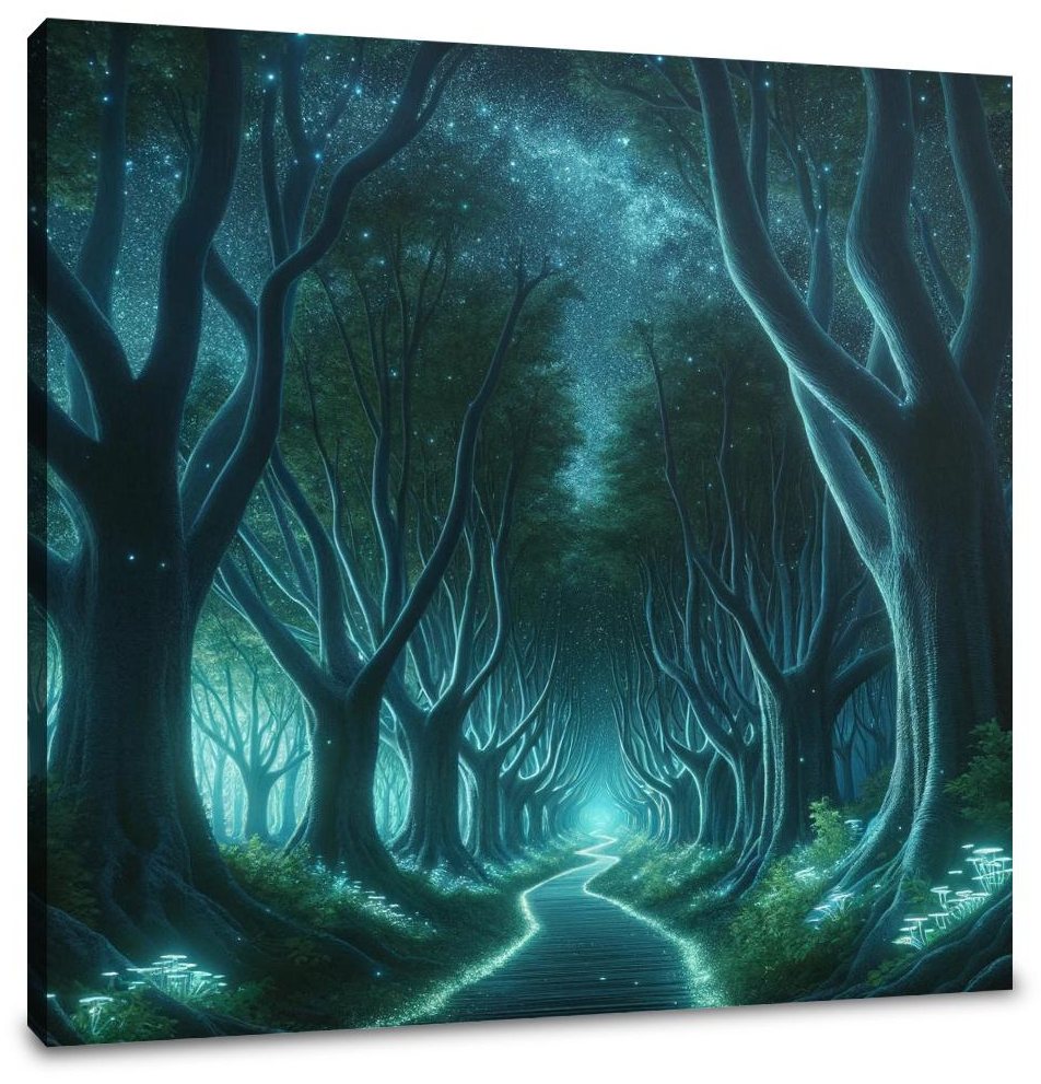 Glowing Grove Canvas
