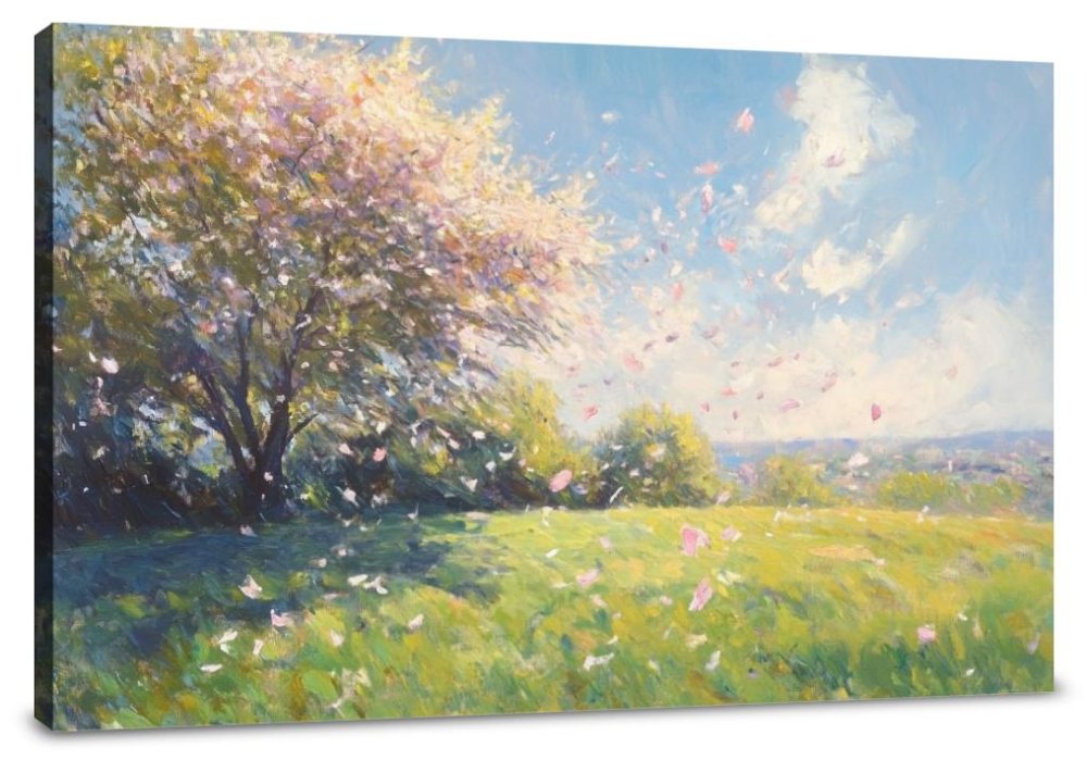Petal Breeze Canvas