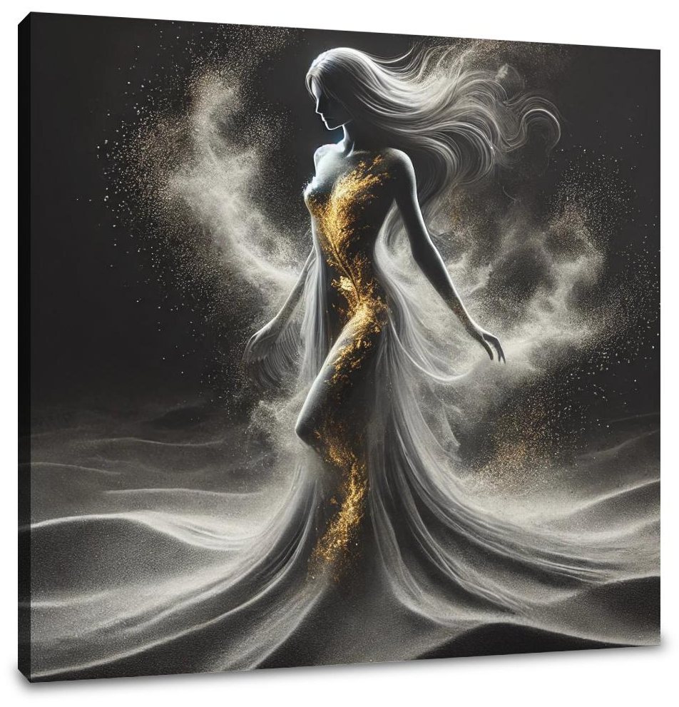 Ethereal Sand Woman Canvas