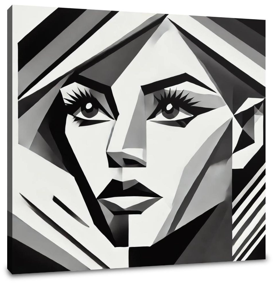 Geometric Elegance Canvas
