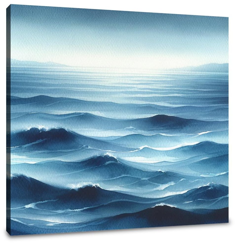 Whispering Tides Canvas