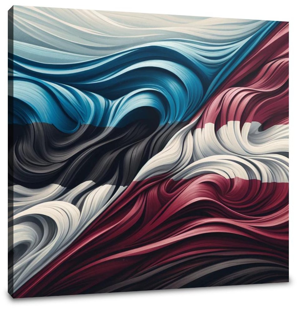 Baltic Waves Canvas