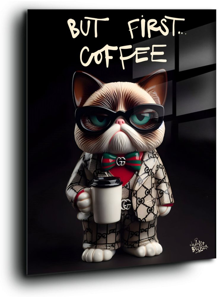 But first... Coffee. Cat