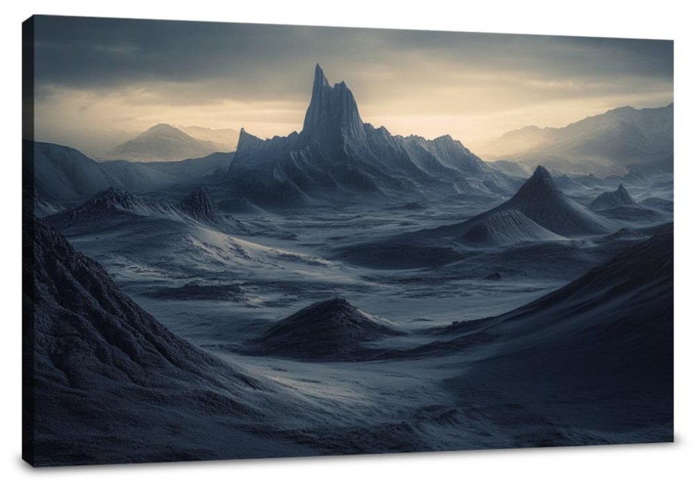 Alien Dunes Canvas