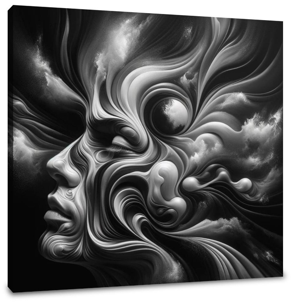Depths of the Human Psyche Canvas