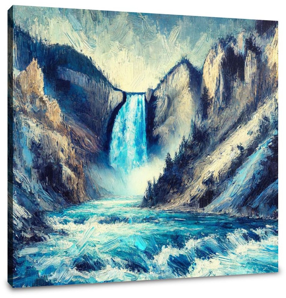 Cascading Majesty Canvas
