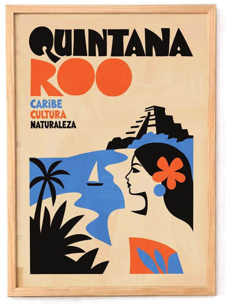 Quintana Roo Mexico Travel Wall Art