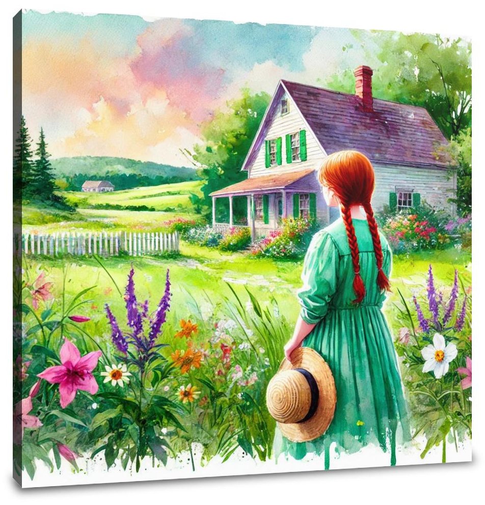 Anne's Dreamy Countryside Canvas