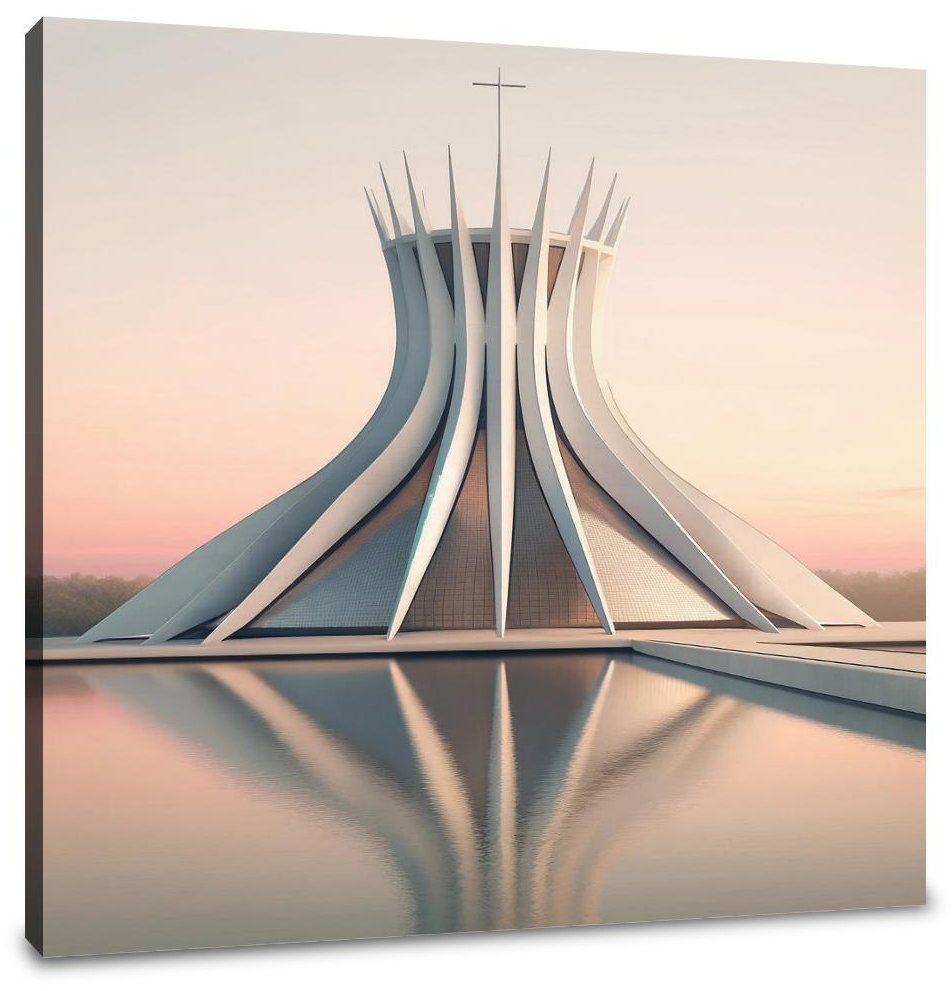 Metropolitan Cathedral Reflections Canvas