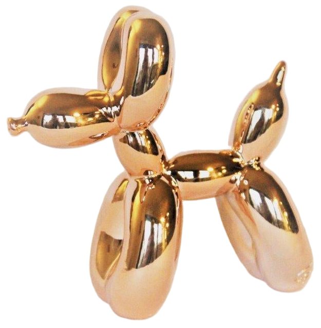Ballon hond Rose Goud - 10 cm