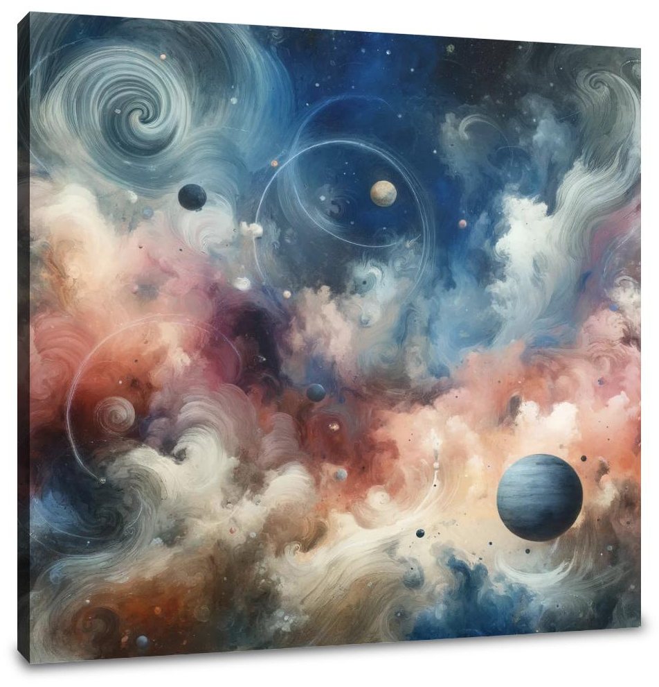 Stellar Tempest Canvas
