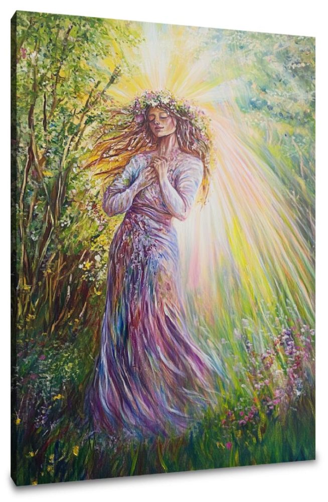 Mother Earth's Awakening Canvas