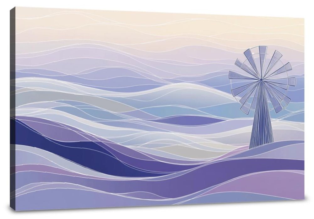 Windmill Harmony Canvas
