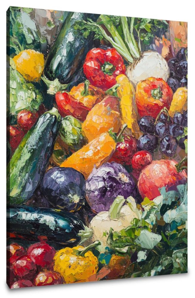 Vegetable Medley Canvas
