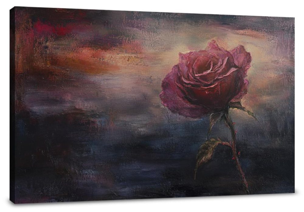 Twilight Rose Canvas