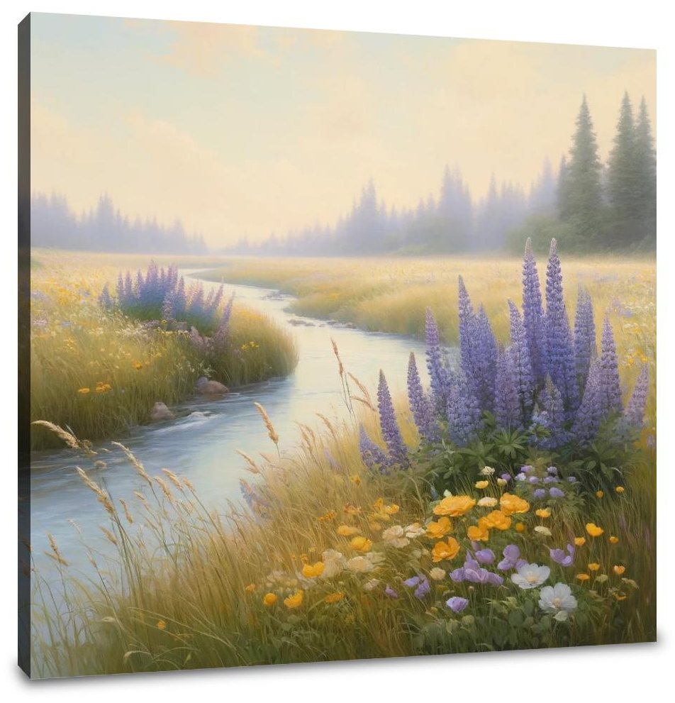 Whispering Wildflowers Canvas