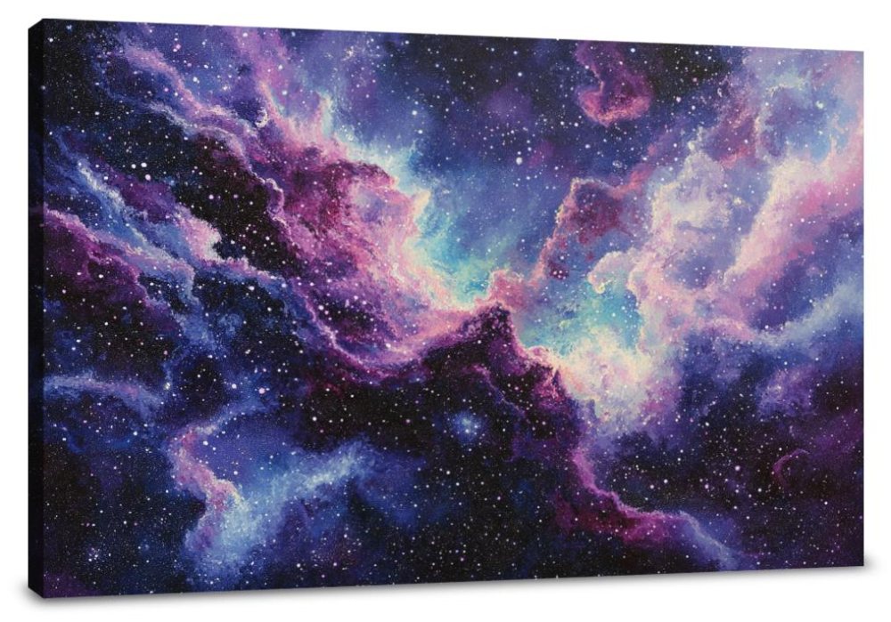 Nebula Whispers Canvas