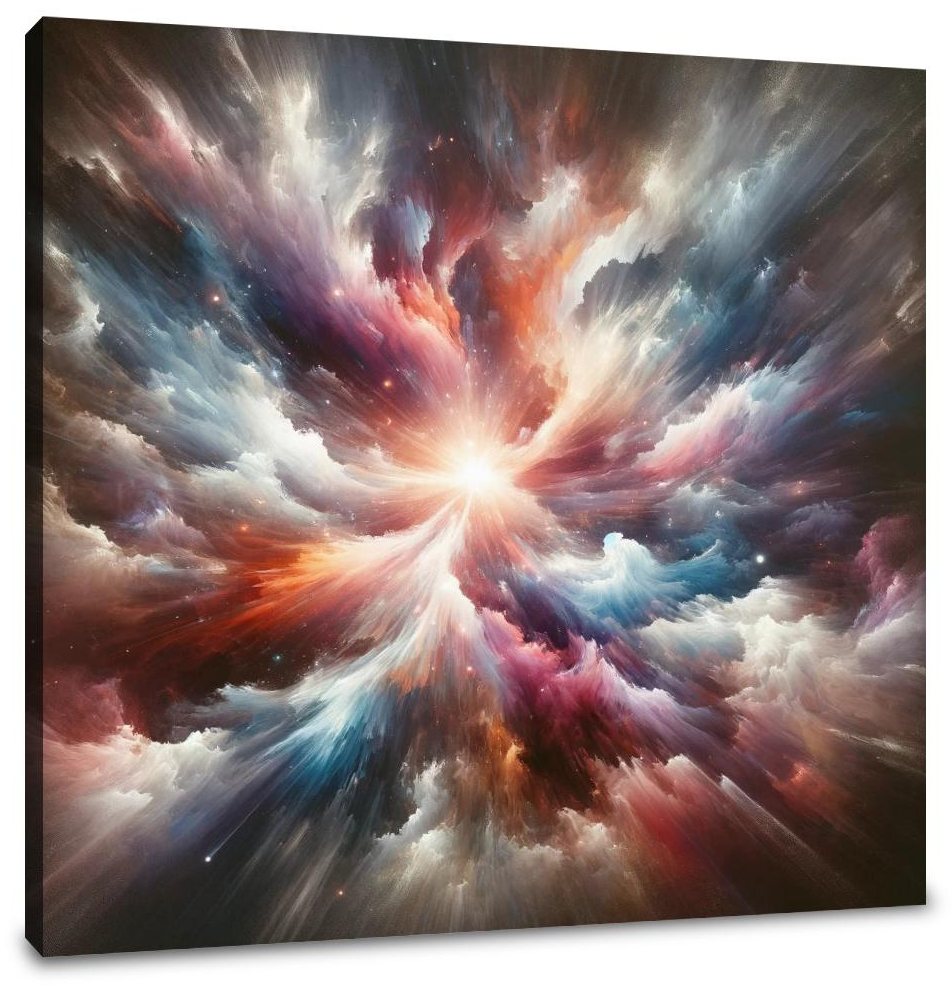 Cosmic Turmoil Canvas