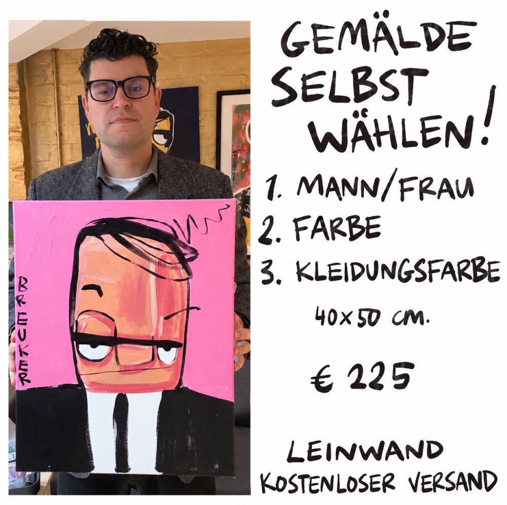 Individuelles Unikat-Gemälde 40 × 50 cm