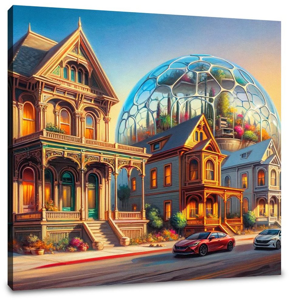 EcoHistoric Haven Canvas