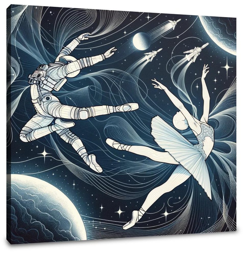 Space Ballet Canvas