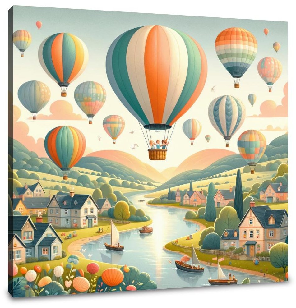 Skybound Adventure Canvas