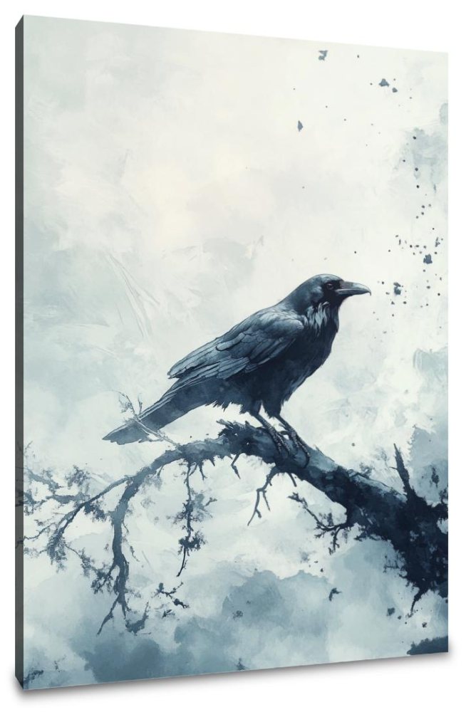 Raven's Mystery Canvas