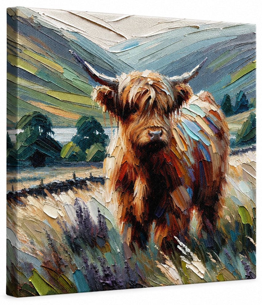 Muted Highland Journey Canvas