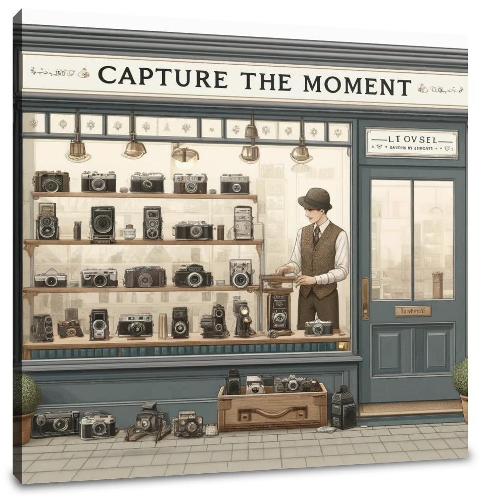 Vintage Visions Soft Focus Canvas