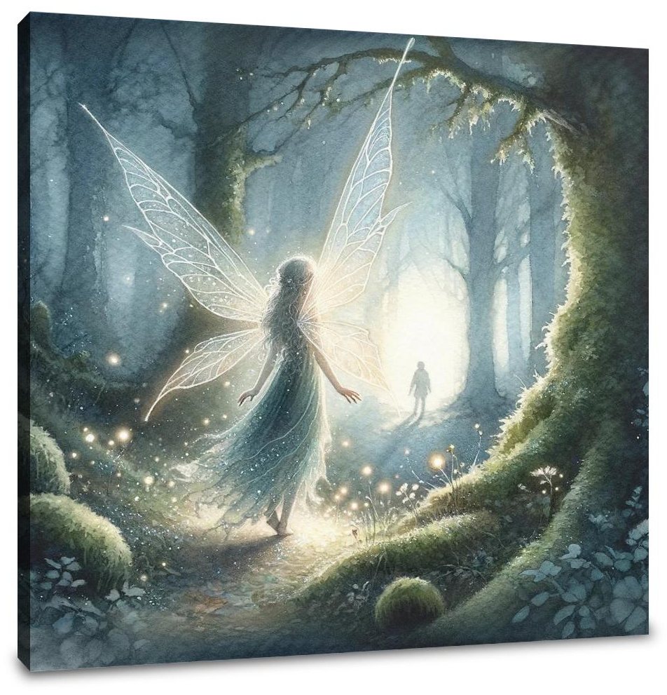 Twilight Guidance Fairy Canvas