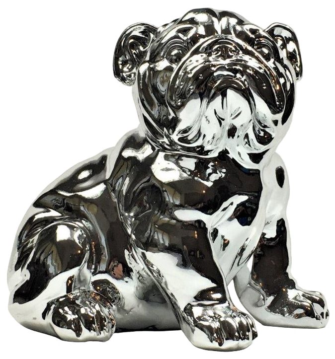 Franse Bull Dog Pup Zilver