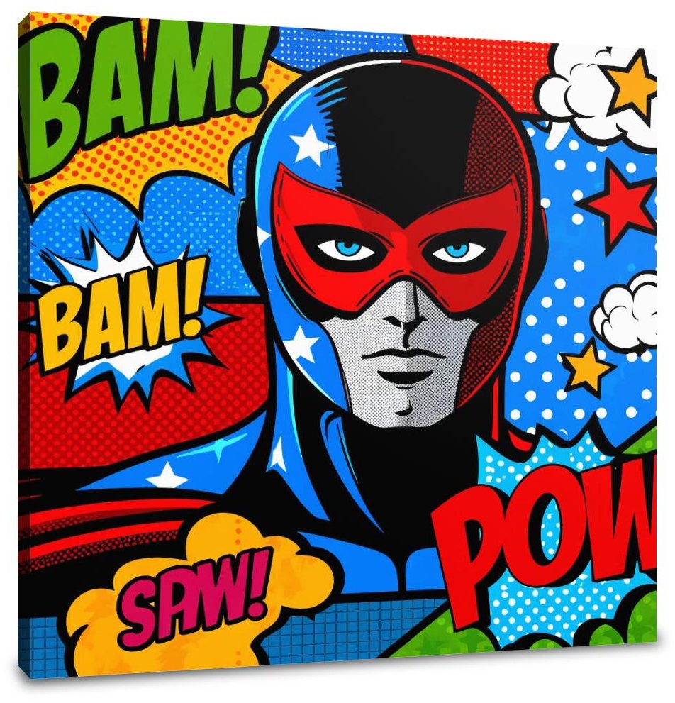 Heroic Action Canvas
