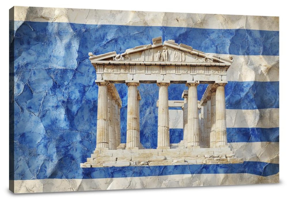 Parthenon Glory Canvas