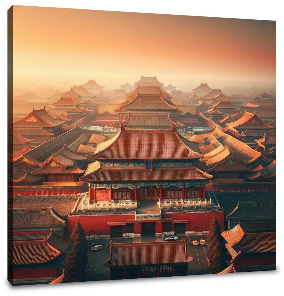 Forbidden City Serenity Canvas