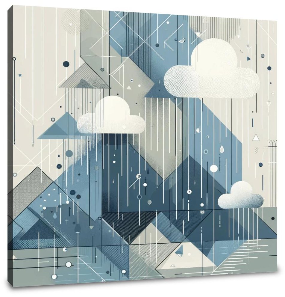 Rainfall Serenity Canvas